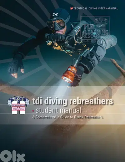 TDI Diving Rebreather Manual & diver knowledge Quest manual (eBook)