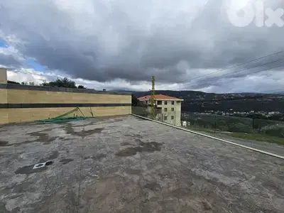 Apartment with huge terrace in Baabdat for sale