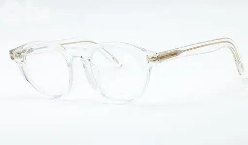 New Tom Ford FT TF5931-DB 026 Round Transparent Men's Eyeglasses Frame
