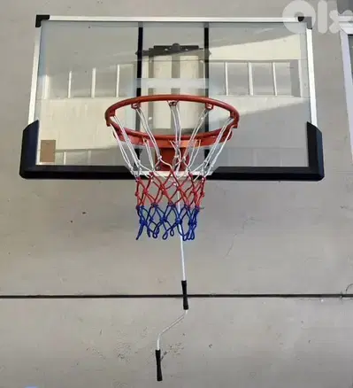 220$ basketball hoop mounted Backboard( 140cmx80cm)Tempered glass