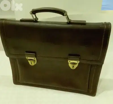 leather bag شنطة جلد