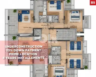 Brand New Under Construction , in the Heart ZALKA /زلقا REF#BS134455 Brand New Under Construction , in the Heart ZALKA /زلقا REF#BS134455