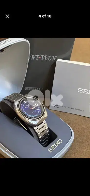 Rare Seiko 5 Sports 6319‑8070 (1977)Automatic•Blue Sunburst Dial•Japan