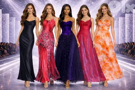 Big Collection of Elegant European Dresses