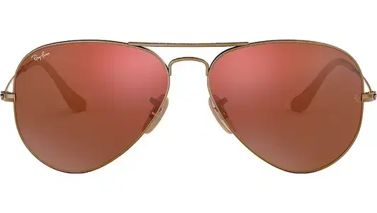 Ray-Ban Aviator Flash Lenses RB3025 167/2K Bronze Red