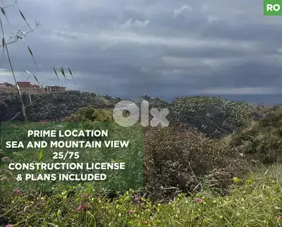Prime location ,Sea and Mountain View , Bchamoun / بشامون REF#RO134822