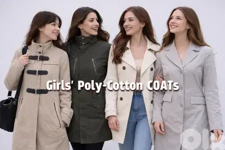 Young Ladies' Poly-Cotton COATs from the finest European Brands Young Ladies' Poly-Cotton COATs from the finest European Brands