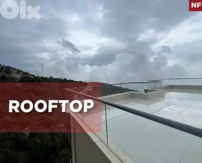 rooftop, terrace, 2 covered parking, Aachqout/عشقوت  REF#NF01796