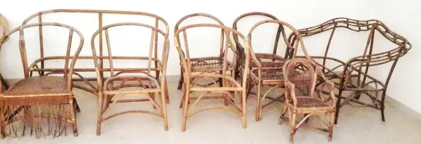طقم خيزران أصلي - Original Bamboo set