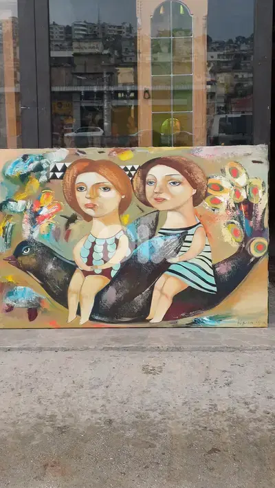 لوحة رسم زيتي روسيّة