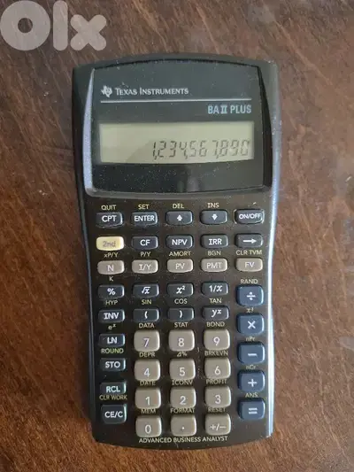 Texas Instruments BA II Plus Business Analyst