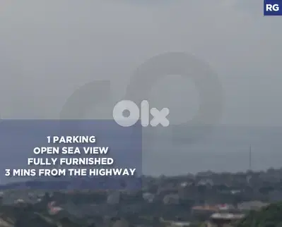1 Parking, open sea view, calm area, Hboub/حبوب REF#RG132130