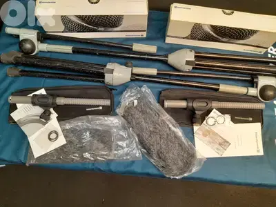 Beyerdynamic MCE86 SII shotgun Mic w/Sennheiser Stand & windshield Set
