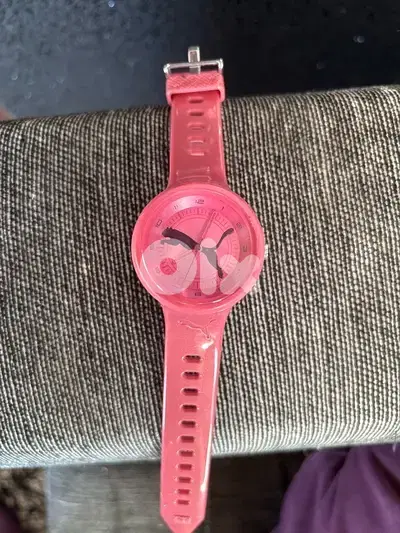 Pink PUMA Watch – Sporty & Cute