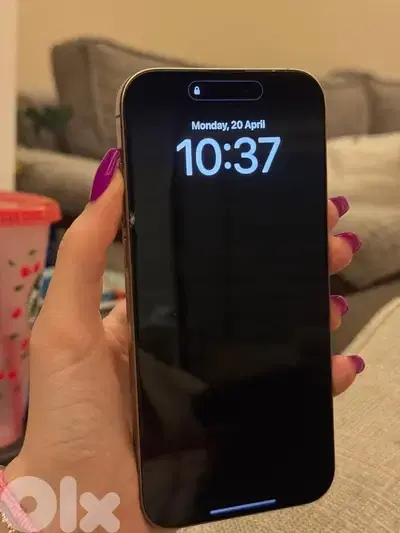 iPhone 16 Pro Max [beige] - 256GB - Cracked screen (شعر)
