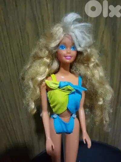 WET 'N WILD Barbie Mattel1989 Rare +own swimwear+shoes Still good doll