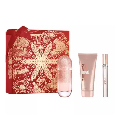Carolina Herrera 212 VIP Rosé Elixir Eau de Parfum Gift Set 80 ml + 10 ml + Body Lotion 100 ml