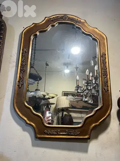 frensh mirroir antique مراي فرنسية ناعمة مميزة ولا اروع سعر لقطة