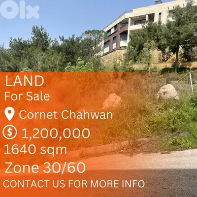 Land For Sale in Cornet Chahwan