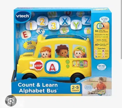 alphabet bus v-tech