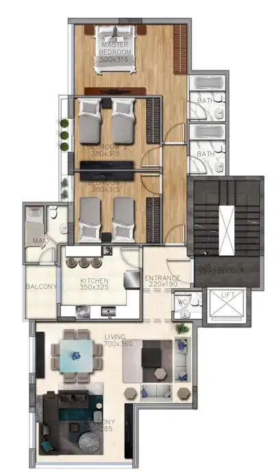 Apartment for sale in Fanar/ Under construction