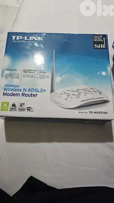 TP-Link Premium Wireless Modem Router N ADSL2+ Optimzed for Ogero