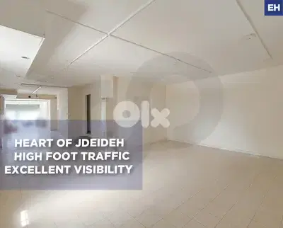 High Foot Traffic , Excellent Visibility ,Jdaideh /جديده  REF#EH135457