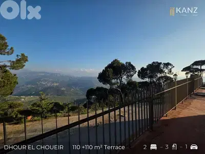 Apartment For Sale In Dhour El Choueir - شقة للبيع في ضهور الشوير