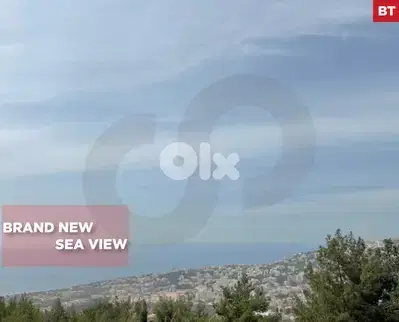 3 balconies/Sea and Mountain view/KfarHbab/كفرباب/ REF#BT135603 !