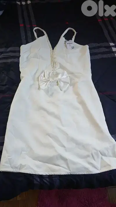 white dress