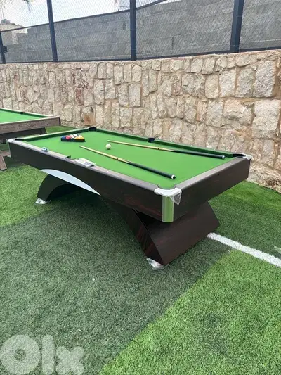 POOL TABLE 8 FT RAINBOW EDITION