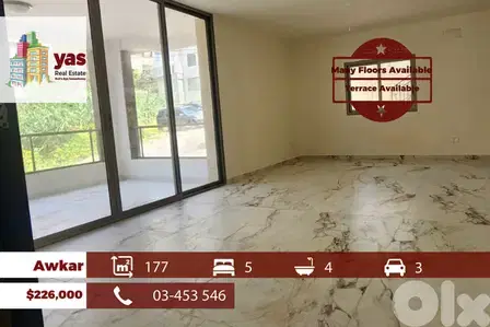 Awkar 177m2 | Terrace | Brand New | Calm Area | Catch | MA