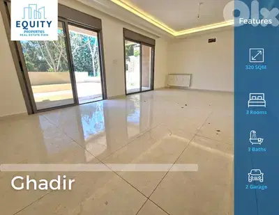 170 SQM Apartment With Terrace For Sale In Ghadie شقة للبيع #HS323183