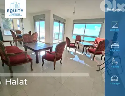 200 SQM Apartment For Rent In Hakat With Sea Viewشقة للإيجار #HS325122