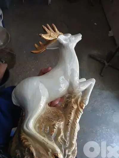 Rare Vintage Italian Ceramiche Stella Figurine – Signed in Gold