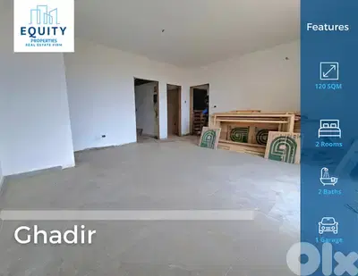 120 SQM Apartment For Sale In Ghadir شقة للبيع #HS329183