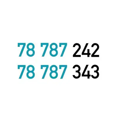 Couple Touch Prepaid Mobile Numbers خط تشريج تاتش مميز