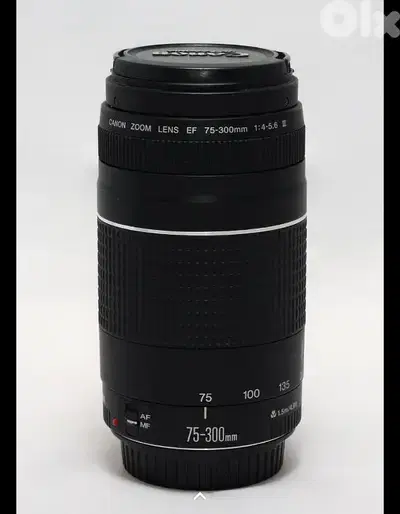 lens 75-300 used like new