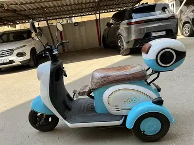 ترايسكل شبه جديد سرعة ٤٢ كلم السعر نهائي  الف دولار