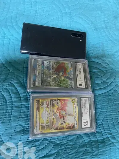 samsung galaxy note 10 256gb with 2 free pokemon psa 10s