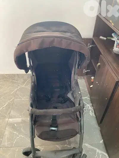 Stroller + Baby Crib
