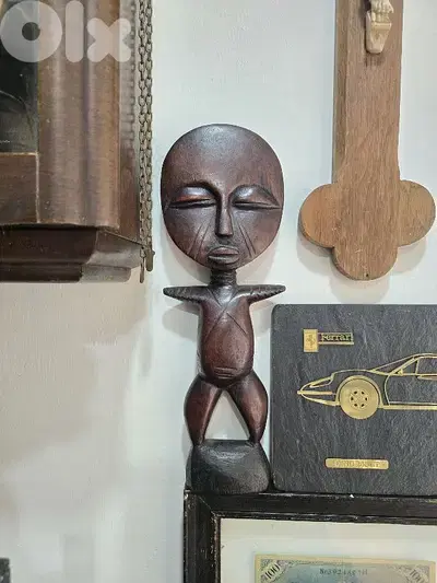 African wooden Akuaba figure