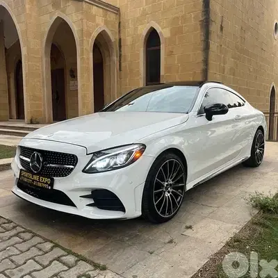 Mercedes-Benz C300 4matic Coupe 2017 AMG Line 54,xxx Miles