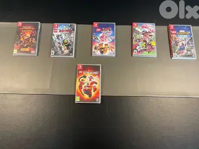 Used Nintendo switch games