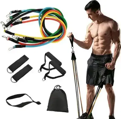 New Resistance Bands Set 11 Pcs