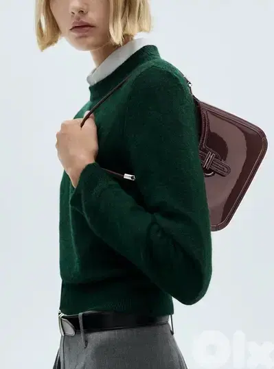 burgundy bag