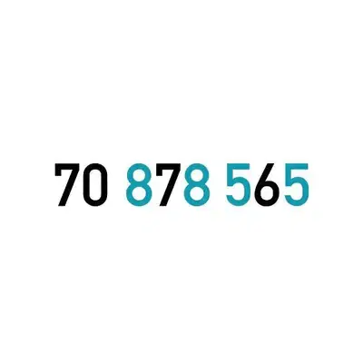 (5 6 7 8) Special Touch Prepaid Mobile Number  خط تشريج تاتش مميز