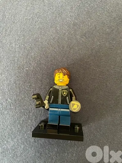 Lego Lamborghini minifigure