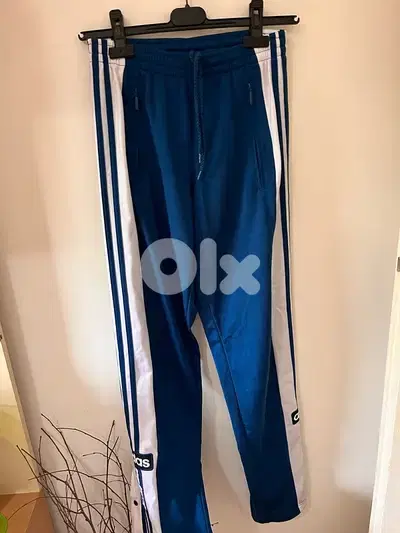 blue ADIDAS pants