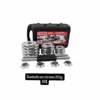 adjustable dumbells set